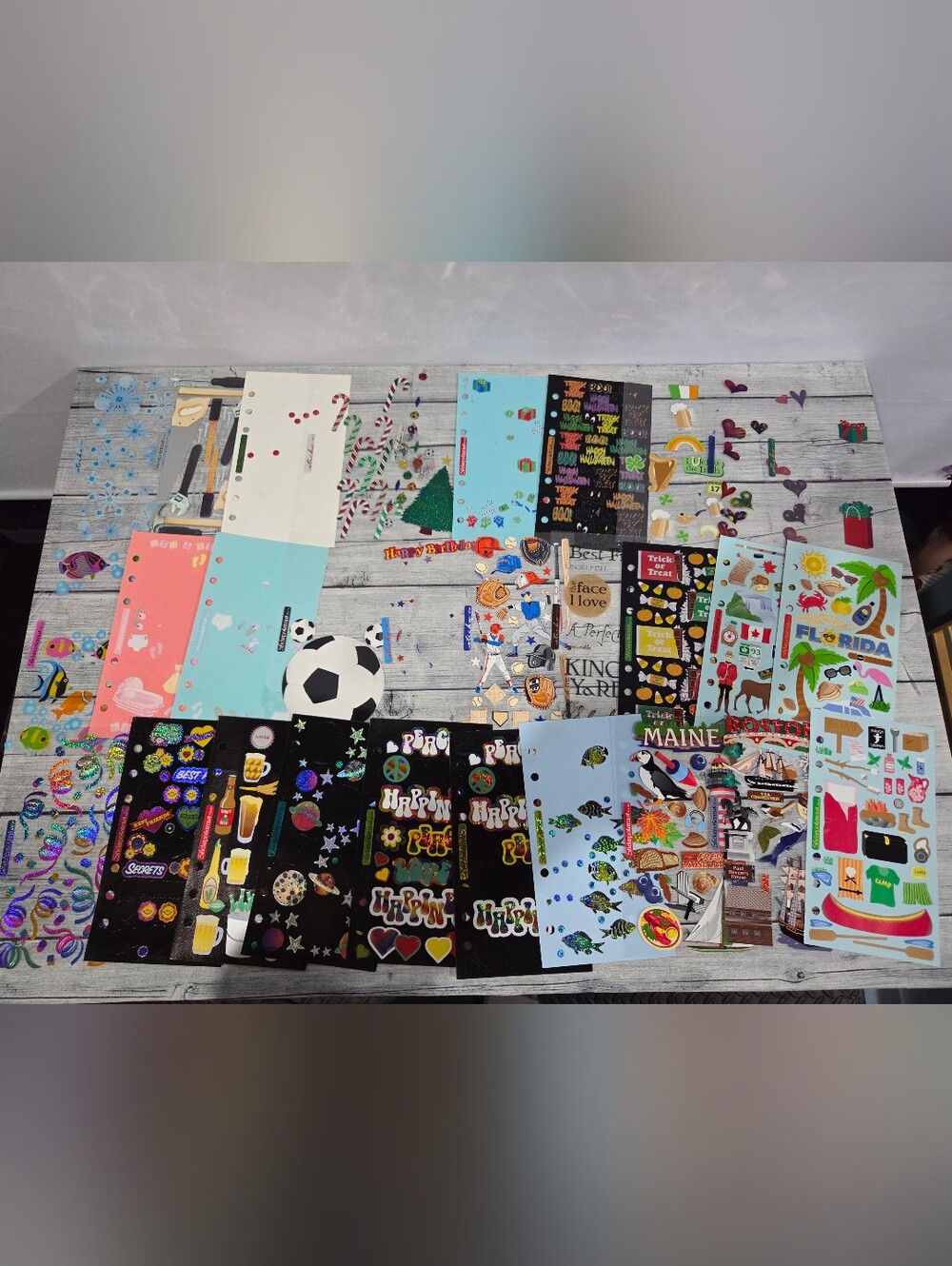 Lot Of Scrapbooking Stickers